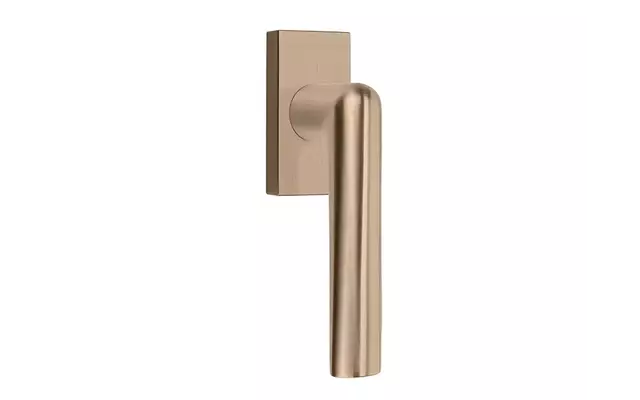 Draaikiep raamkruk Rechts PVD licht brons Inc Piet Boon PBI102-DK